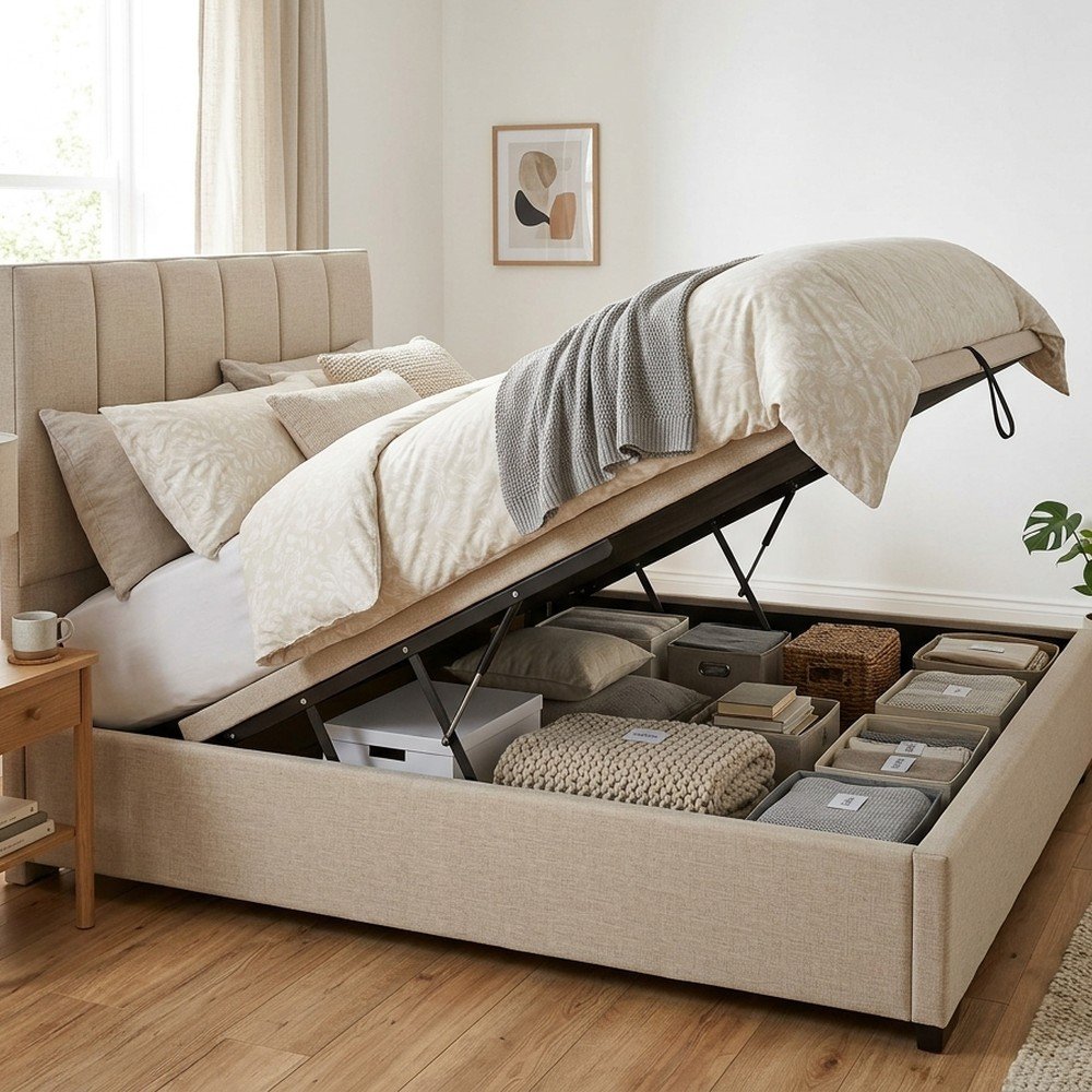 Camden Slimline Side-Lift Ottoman Bed