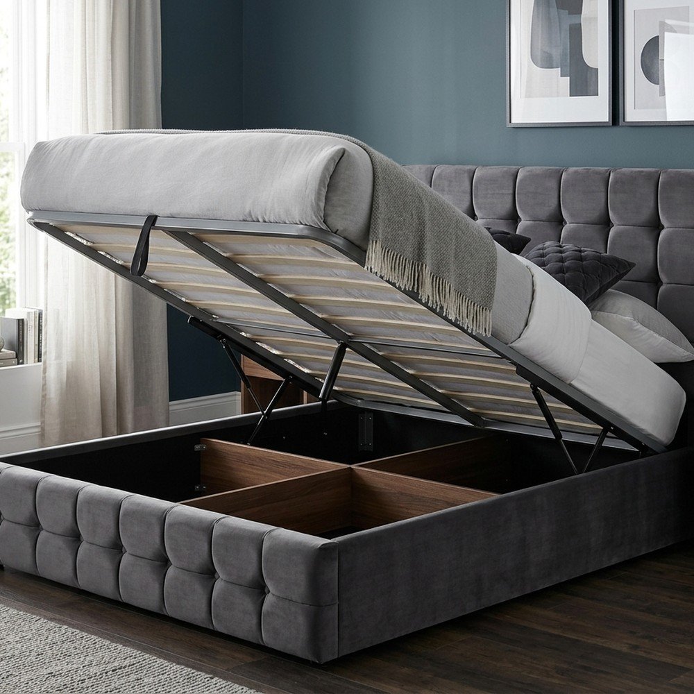 Harrington Panelled Ottoman Storage Bed