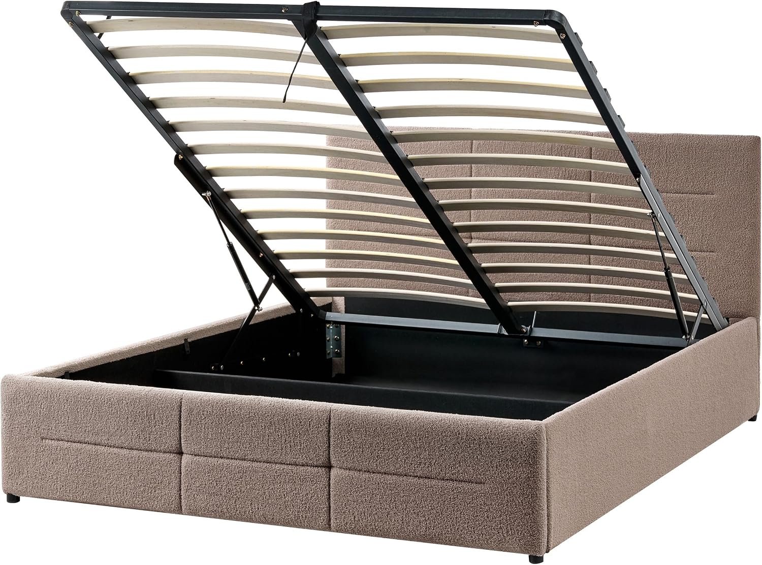 Ottoman Bed Frame 90 x 190 cm Upholstered - Image 2