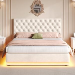 Luxury Savannah Ottoman Divan Storage Bed in Plush